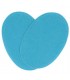 BOHIN : Coudes « Souplesses » Thermocollants : BLEU TURQUOISE