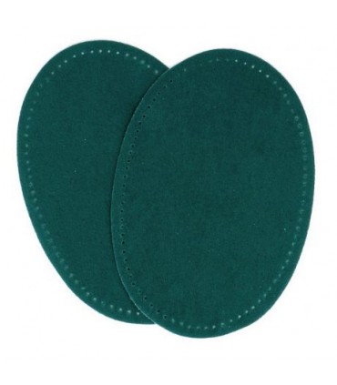 BOHIN : Coudes « Souplesses » Thermocollants : VERT ÉMERAUDE