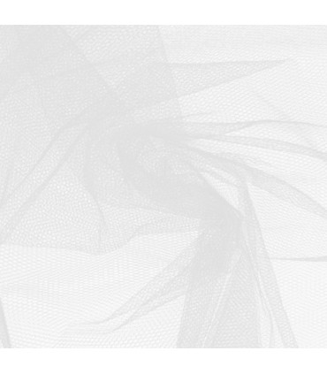 Tulle laize 150 - BLANC