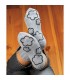Latex antidérapant pour chaussette - BLANC
