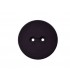 Bouton Polyestere Mat 18mm NOIR 18MM