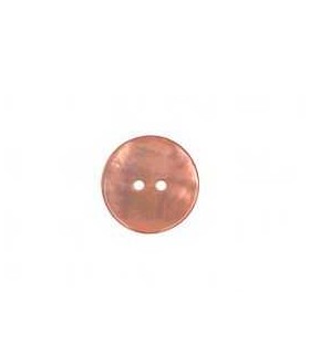 Boutons Nacre Rond 22mm Saumon