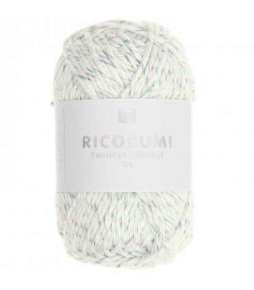 RICO DESIGN Ricorumi Twinkly BLANC RAINBOW