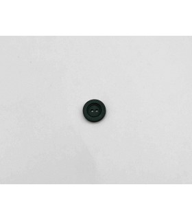Bouton 2 trous polyester Mat 18 mm KAKI