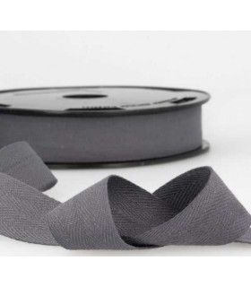 Serge de Coton 20mm ANTHRACITE