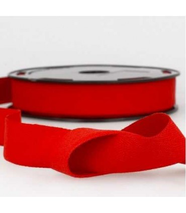 Serge de Coton 20mm ROUGE