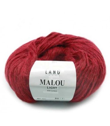 LANG YARNS  Malou Light CERISE