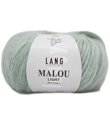 LANG YARNS  Malou Light VERT SAUGE