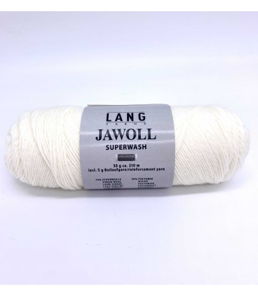 LANG YARNS   Jawoll Jawoll BLANC CASSE