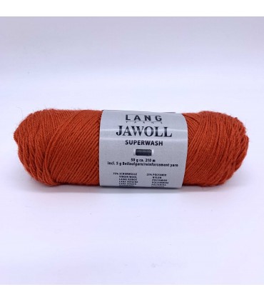 LANG YARNS   Jawoll Jawoll ROUILLE