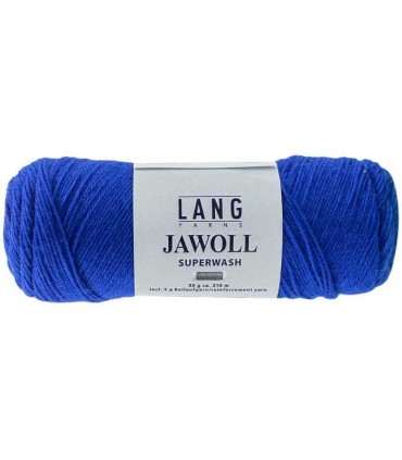 LANG YARNS   Jawoll BLEU ELECTRIQUE