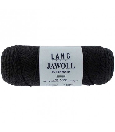 LANG YARNS   Jawoll Noir