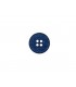 Bouton Chanvre et Polyester 15mm INDIGO