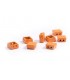 Perle Emaillee Carree ORANGE