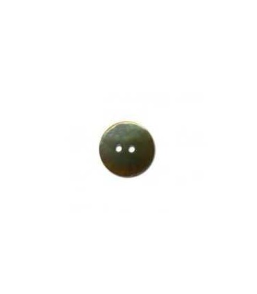 Boutons Nacre Rond 15mm Vert