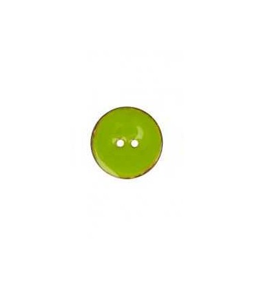 Boutons Coco Emaille 23mm VERT POMME