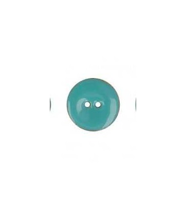 Boutons Coco Emaille 23mm Turquoise