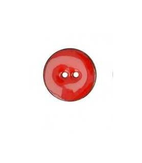 Boutons Coco Emaille 23mm ROUGE