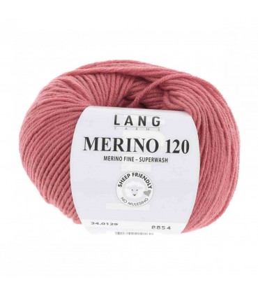 LANG YARNS   Merino 120 CORAIL
