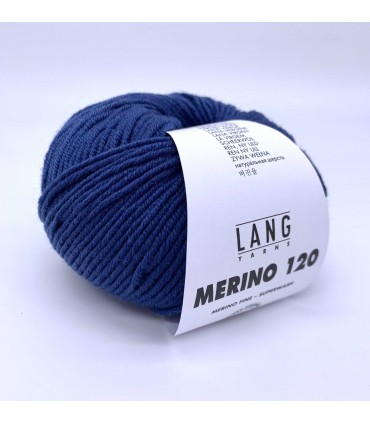 LANG YARNS   Merino 120 JEAN