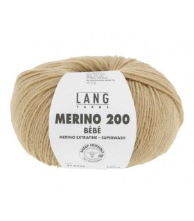 LANG YARNS  MERINO 200 BEBE FICELLE