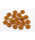 Bouton Couture Polyester Brillant 10mm CAMEL