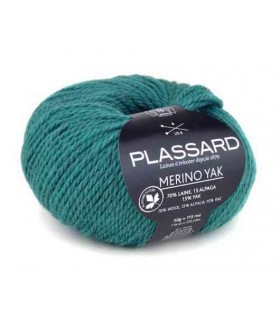 PLASSARD MERINO YAK Merino Yak Vert Emeraude