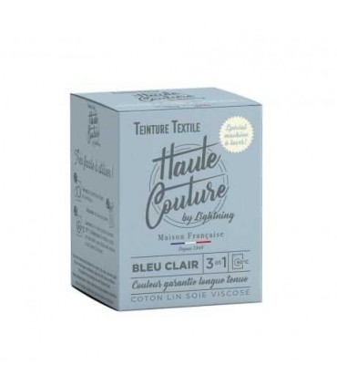 HAUTE COUTURE   Teinture Textile - BLEU CLAIR
