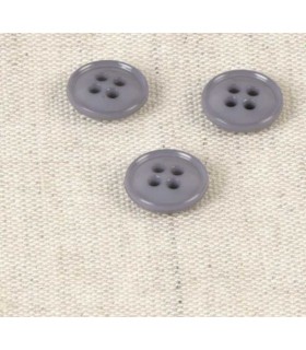Bouton 4 trous recycle 11mm LAVENDE
