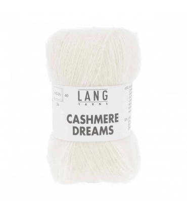 LANG YARNS   Cashmere Dreams IVOIRE