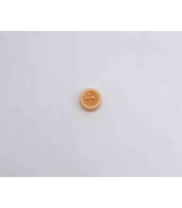 Bouton 2 trous bonbons 15mm Peche