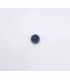 Bouton 2 trous bonbons 15mm BLEU