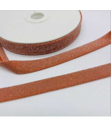 Biais Paillettes 20mm - ROSE INDIEN