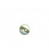 Bouton Chemisier Rond 2 trous 9mm IVOIRE