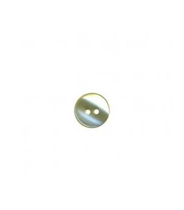 Bouton Chemisier Rond 2 trous 9mm IVOIRE