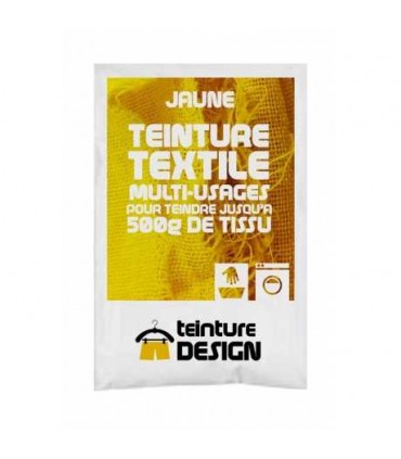 TEINTURE DESIGN JAUNE