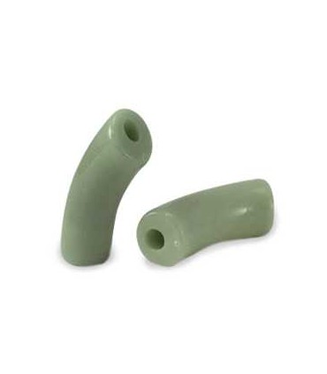 Perles acryliques Gros Tube KAKI