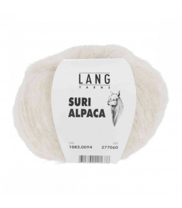 LANG YARNS   Suri Alpaca ECRU
