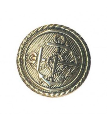 Bouton armoiries 22mm OR