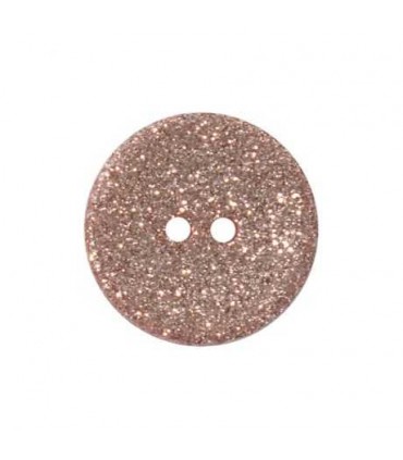 Bouton nacre river shell - 12mm Rose