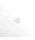 Bouton 2 trous bonbons 12mm BLANC