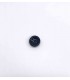 Bouton 2 trous bonbons 12mm Noir