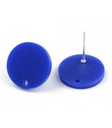 Boucle oreille Ronde 15mm ELECTRIQUE