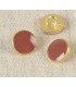 Bouton metal laque 11mm Rouille