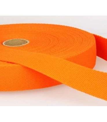 Sangle a sac Coton - 30mm ORANGE
