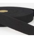 Sangle a sac Coton - 30mm Noir