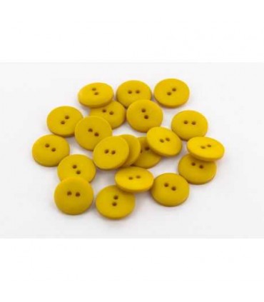 Bouton Couture Polyester Mat 10mm CURRY