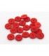 Bouton Couture Polyester Mat 10mm TOMATE