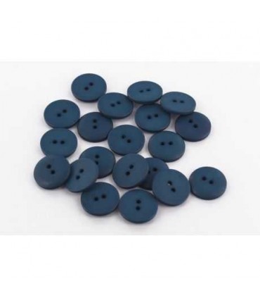 Bouton Couture Polyester Mat 10mm Paon