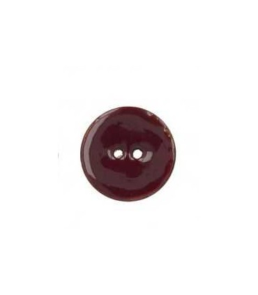 Boutons Coco Emaille 30mm Prune